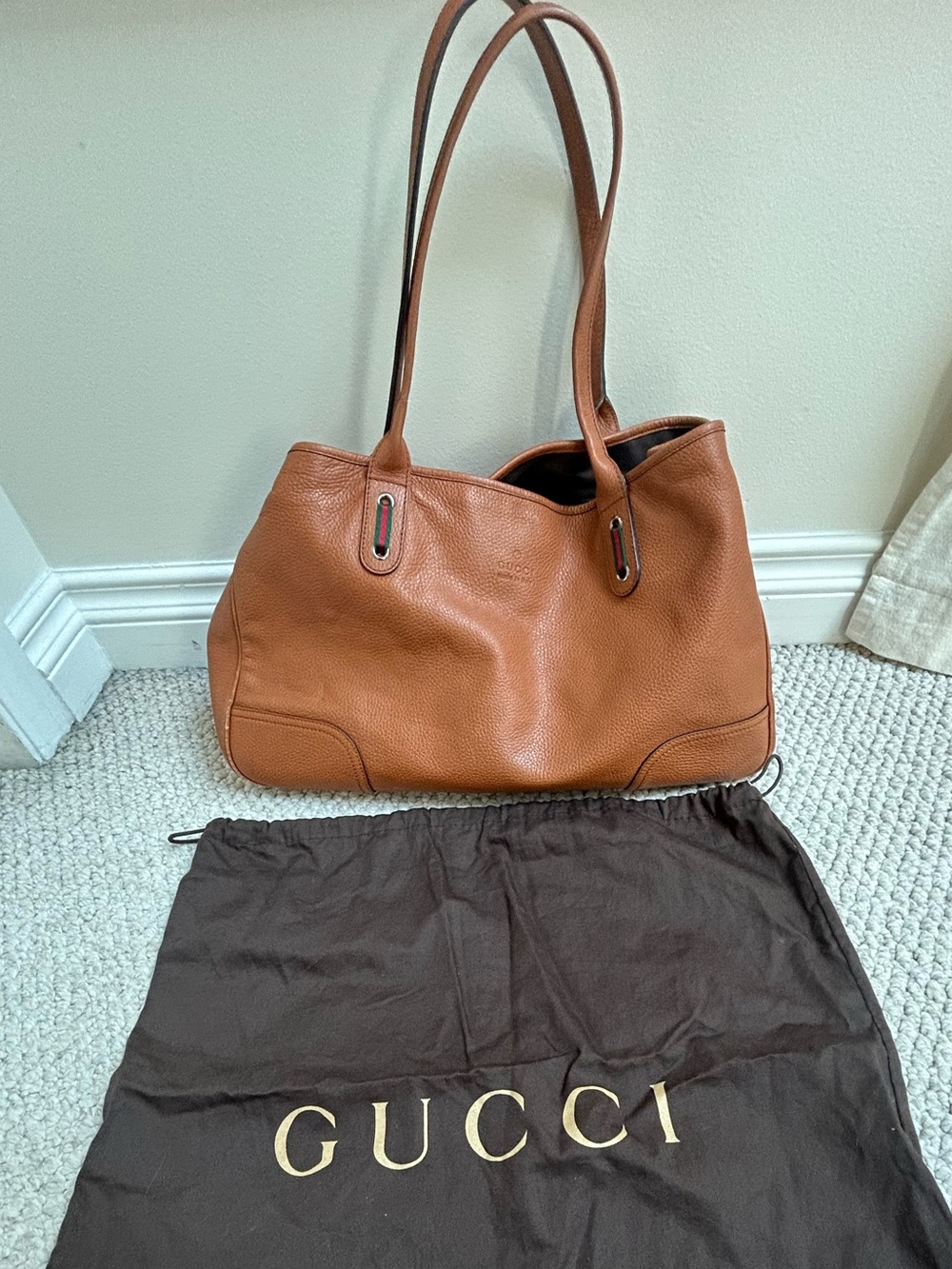 Gucci Tan Medium Princy Tote